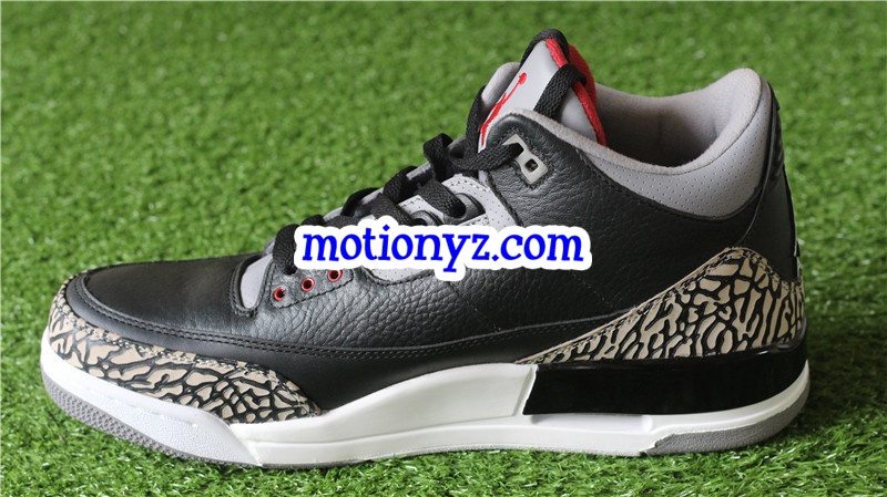 Authentic Air Jordan 3 Retro Black Cement